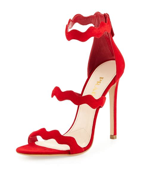 scarpe rosse d prada|Saldi Scarpe Prada in Rosso: Acquista fino a da 345,00 .